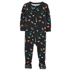 카터스 남아용 우주 면 우주복 잠옷