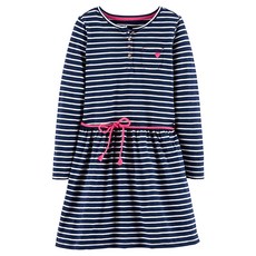 오시코시비고시 여아용 저지 원피스