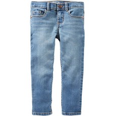 오시코시비고시 여아용 업스테이트 블루 워시 스키니진