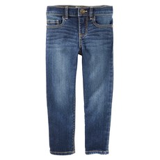 오시코시비고시 여아용 마린 블루 워시 수퍼 스키니진