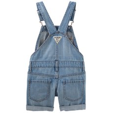 오시코시비고시 여아용 플랩 포켓 멜빵 반바지