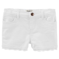 오시코시비고시 여아용 펀칭 트림 반바지