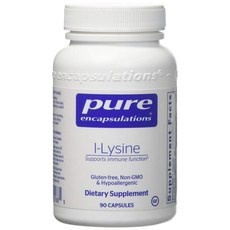 Pure Encapsulations L-리신 캡슐, 90개입, 1개, 90정