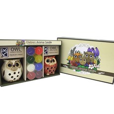 Olebien 微笑貓頭鷹混合情侶燭台套組, 香氣