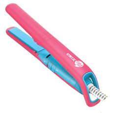 UNIX 外帶迷你扁鐵捲髮器UCI-A2501, UCI-A2501, 粉色