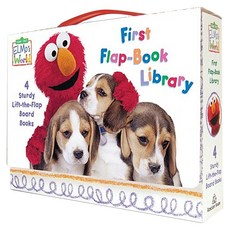 Elmo's World: First Flap-Book Library (Sesame Street) Boxed Set, Random House Books for Young Readers