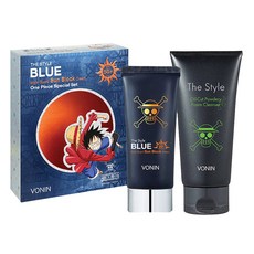 VONIN The Style航海王聯名防曬霜組 SPF 50+ PA+++, 1套, Style Guard 防曬霜 60ml + The Style Oil Cut 泡沫潔面乳 150ml