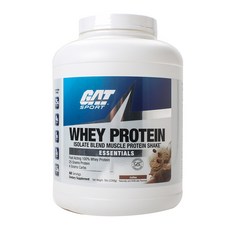 GATSPORTS 웨이 프로틴 아이솔레이트 블렌드 머슬 셰이크 에센셜 커피, 2268g, 1개