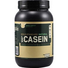 Optimum Nutrition 골드 스탠다드 내추럴 100% 카제인, 프렌치 바닐라(French Vanilla), 909g, 1개