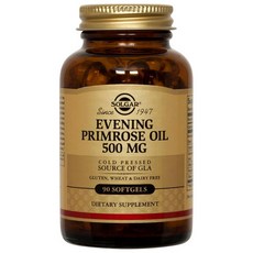 SOLGAR 月見草油500毫克軟膠囊, 90 件, 1個