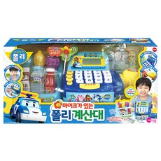 ROBOCAR POLI 印花收銀機玩具組, 混色