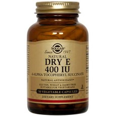 솔가 드라이 E 400 IU 베지터블 캡슐, 50개입, 1개, 50정