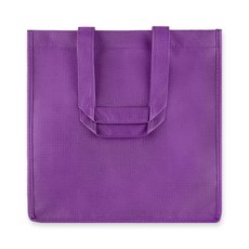 TRUE 6 보틀 넌 우븐 토트 와인케이스, Purple, 1개