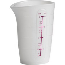 Trudeau 플렉스 473.2ml 메저링 비커, White, 1개