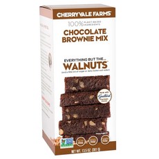 Cherryvale Farms 초콜릿 브라우니 믹스 에브리씽 벗 더… 월넛, 381g, 1개