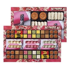 Dammijeong 韓國傳統甜點禮盒 5號+包袱布巾, 955g, 1組