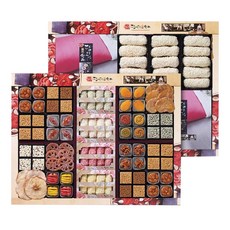 Dammijeong 韓國傳統甜點禮盒 7號+包袱布巾, 1.172kg, 1組