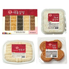 Dammijeong 綜合傳統韓菓禮盒組 3號, 800g, 1組