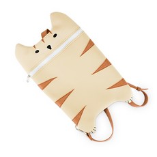 Truezoo 태비 캣 보틀 백 물병주머니/물통주머니, Brown, 1개