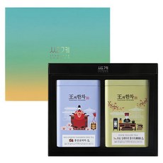 쌍계명차 온가족 기프트세트, 홍삼귤피차 20g + 목을 상쾌하게 황사차 20g, 1세트