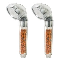 KOXINA 黃土球蓮蓬頭, 透明, 2個