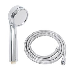 KOXINA 強力增壓省水手持式蓮蓬頭+沐浴軟管 1.5m組, 1組, 單色