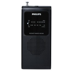 필립스 휴대용라디오, AE1500, 블랙