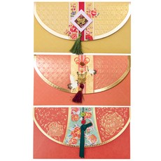 From&To 韓式流蘇零用錢信封3件組, 1套, 混合顏色