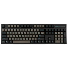 Leopold 石墨棕有線鍵盤, 普通型, 藍色, FC900R PD