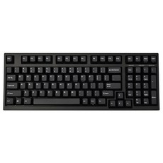 Leopold 獨特的注塑韓文點擊藍色鍵盤有線鍵盤, FC980M PD, 黑色的, 普通型