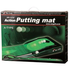 mr.golf 動作推桿墊, 綠色