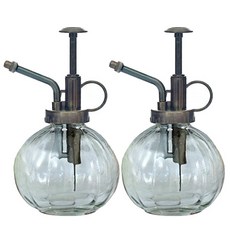 River Green彩色玻璃噴霧瓶, 2個