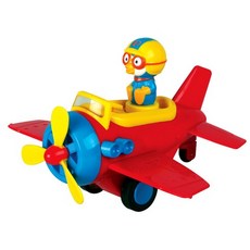 明星玩具 Pororo Push and Go 後衛飛機, 混色, 1個
