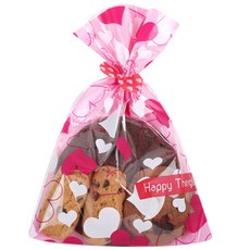 톡톡팬시 OPP 선물포장지 러블리하트, 1세트