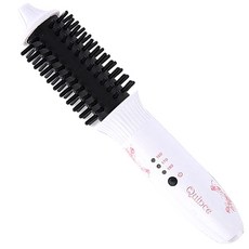 퀸스 무선 브러쉬 고데기, BB-07A, 화이트