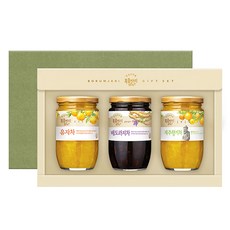 복음자리 차15호 선물세트, 유자차 480g + 배도라지차 470g + 제주향기차470g, 1세트