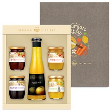 복음자리 복합 21호 선물세트, 숙성유자차 540g + 제주향기차 220g + 배도라지차 220g + 딸기잼 230g + 사과잼 220g, 1세트