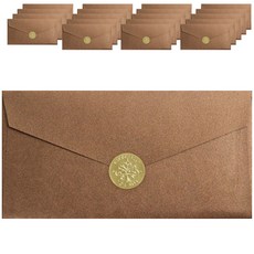 hello moris 經典零用錢信封 20入 + 貼紙 20入, 亞麻金, 1套