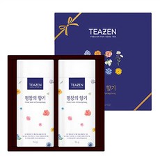 TEAZEN 康普茶 平昌花茶禮盒 1號, 花茶葉 55g 2入, 1組