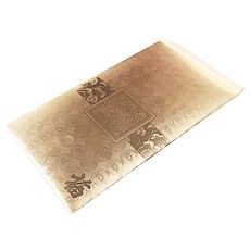 투영디자인 용돈봉투 6p + 스티커 6p, 골드(학띠), 1세트