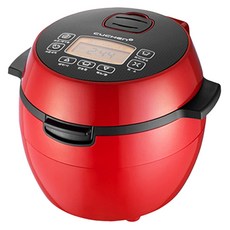 쿠첸 LCD 마이콤 전기 보온 밥솥 3.5인용, CJE-A0301, 레드
