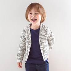 유라비 아동용 런들 긴팔 가디건