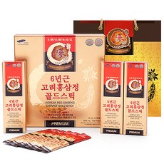 한국삼 6년근 고려홍삼정 골드스틱, 450ml, 1개