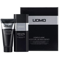Uomo 經典 2 件套, Moisture Lab 皮膚精華 130ml + 泡沫潔面乳 100ml, 1套