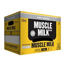 Muscle Milk 프로 시리즈 논-데어리 프로틴 쉐이크 고우 바나나, 4.97L, 1개