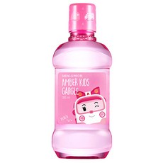 댕기머리 엠버 안심 키즈 가글 복숭아향, 260ml, 1개