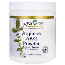 스완슨 아르기닌 AKG 파우더 레몬 플레이버, 350g, 1개