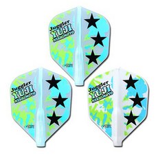 코스모다트 다트 플라이트 핏 에어 유지 니시모토 쉐이프 믹스, 혼합 색상, 3개