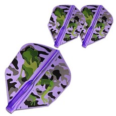 코스모다트 다트 플라이트 핏 에어 신타로 쉐이프, 퍼플, 3개