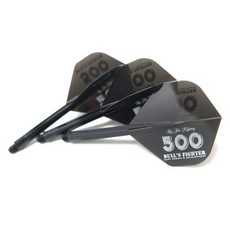 불스파이터 다트 플라이트 500 L, 블랙, 3개